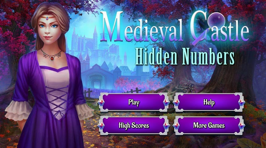Puzzle Games Medieval Castle Hidden Numbers